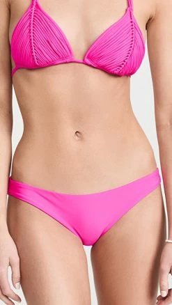 Discount 😍 PQ Swim Isla Full 👙 Bikini Bottoms Hot Pink 🔔