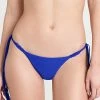 Discount 👍 PQ Swim Mila Side Tie Full 👙 Bikini Bottoms Waverly 👍