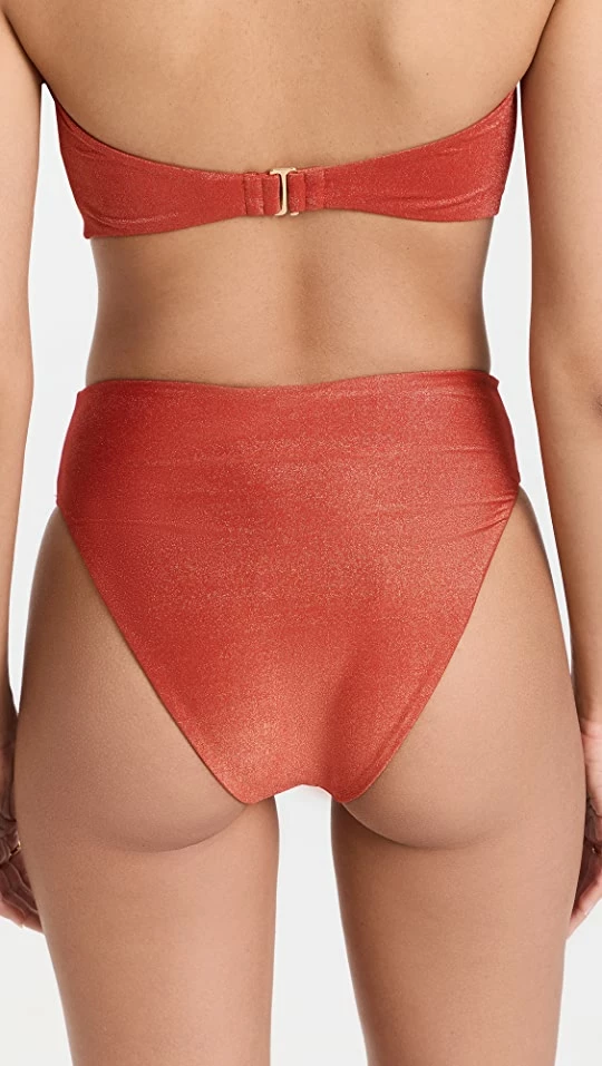 Cheapest β Sara Cristina Gold Ring 90's Cut High Bottoms Orange π― - Image 2