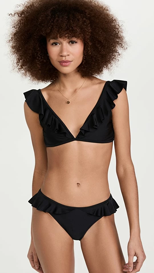 Best deal 𧨠Shani Shemer Johana π Bikini Top Black β€οΈ