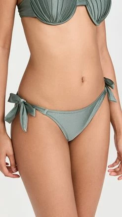 Cheapest 🧨 Shani Shemer Roni 👙 Bikini Bottoms Olive Green ❤️