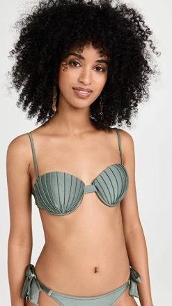 Promo ✨ Shani Shemer Maria 👙 Bikini Top Olive Green 🥰