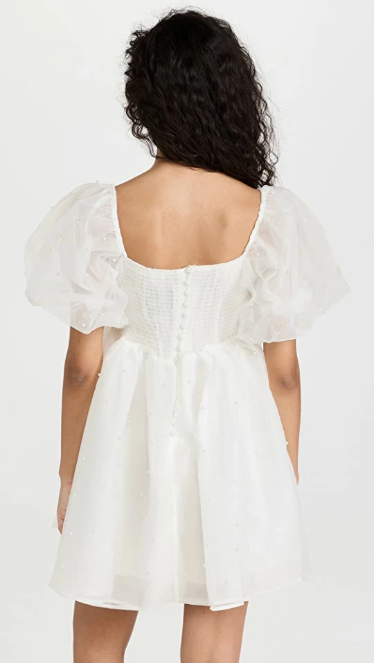 Best reviews of π Sister Jane Penny Pearl Mini π Dress Ivory π - Image 2