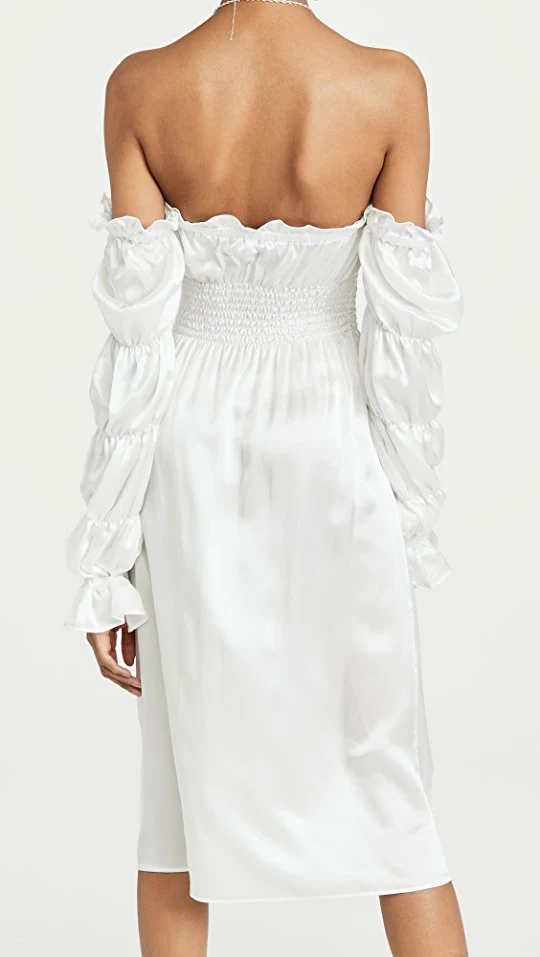 Cheap π₯ Sleeper Michelin Silk π Dress White π― - Image 2