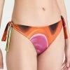Brand new 😀 Silvia Tcherassi Curral 👙 Bikini Bottoms Multi Abstract Wave 🎉