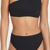 Promo ⌛ Tory Burch One Shoulder 👙 Bikini Top Black 👏