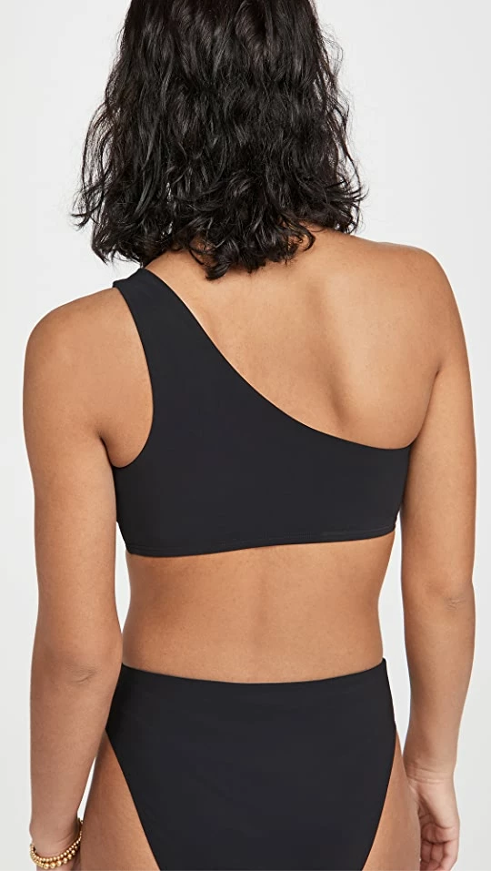 Promo β Tory Burch One Shoulder π Bikini Top Black π - Image 2