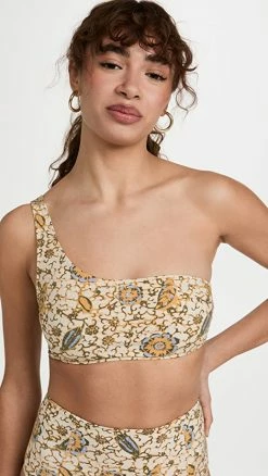 Coupon 🤩 Ulla Johnson Reina 👙 Bikini Top Citrus 🌟