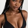 Best deal 🔥 Vitamin A Black Neutra 👙 Bikini Top 🛒