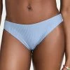 Best Sale 🛒 Vitamin A Midori 👙 Bikini Bottoms Slate Shimmer Rib 🥰