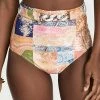 Brand new ⌛ Zimmermann Anneke Chain Link 👙 Bikini Bottoms Patch Paisley ⭐