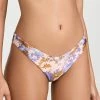 Best Sale 💯 Zimmermann Violet Scoop 👙 Bikini Bottoms Purple Multi Floral ✨